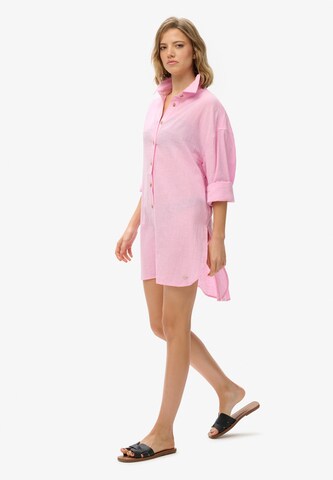 Chemisier Superdry en rose