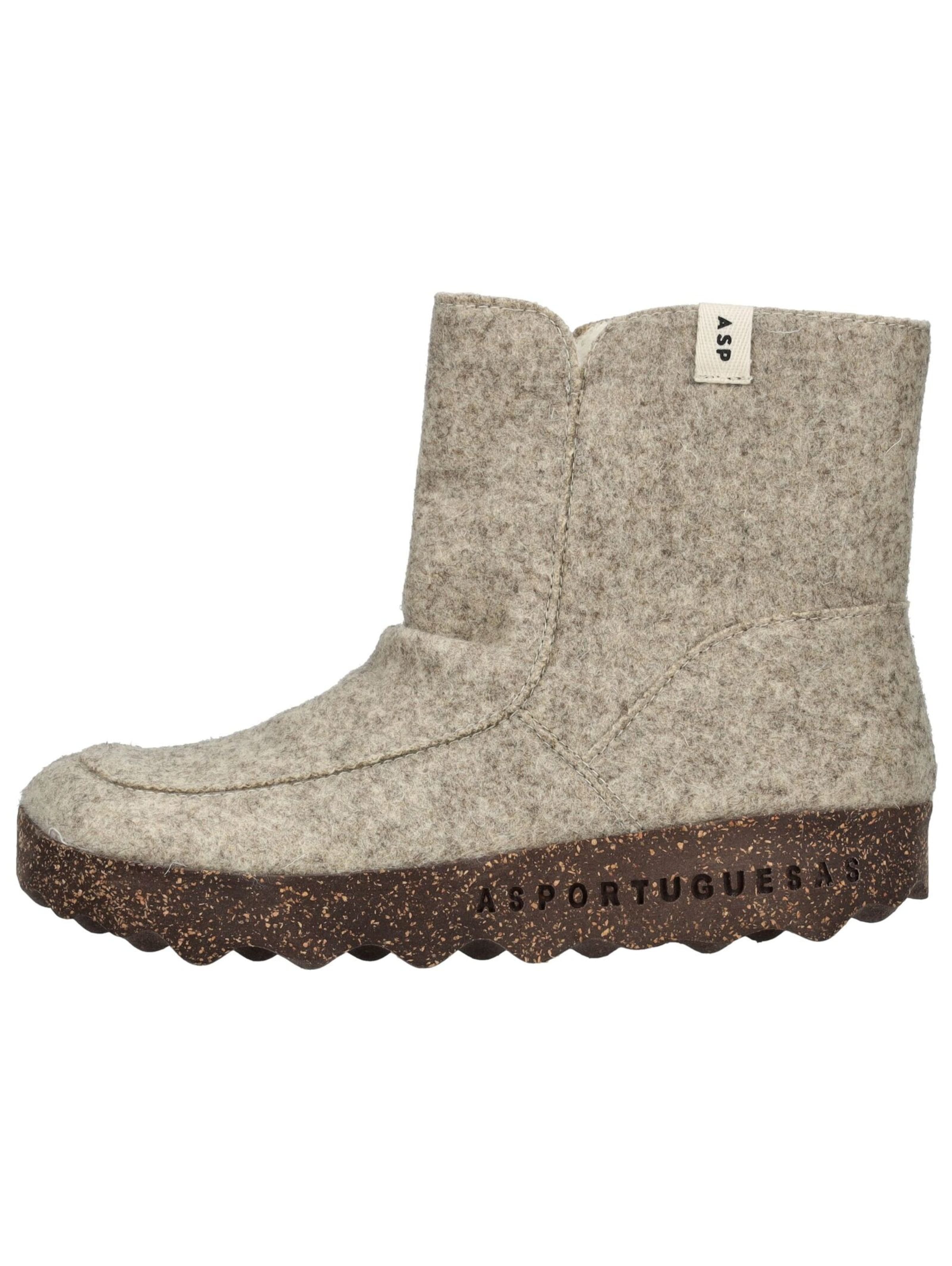 Bottines Asportuguesas en beige