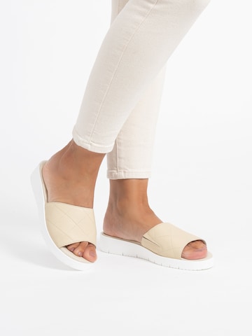 VITAFORM Pantolette in Beige