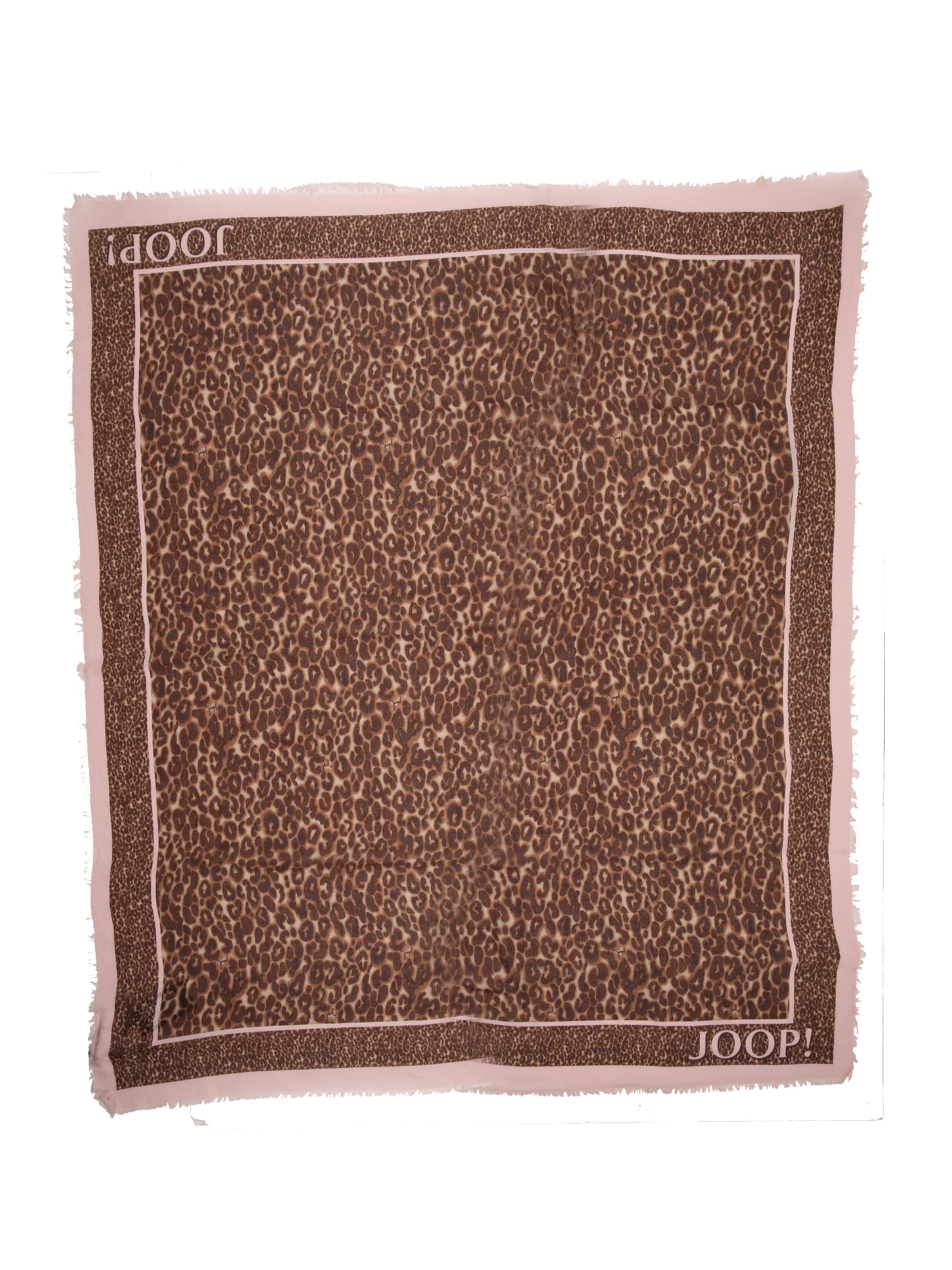 JOOP! - Lenço 'Adalia2' em castanho: frente