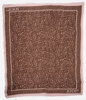 JOOP! - Lenço 'Adalia2' em castanho: frente