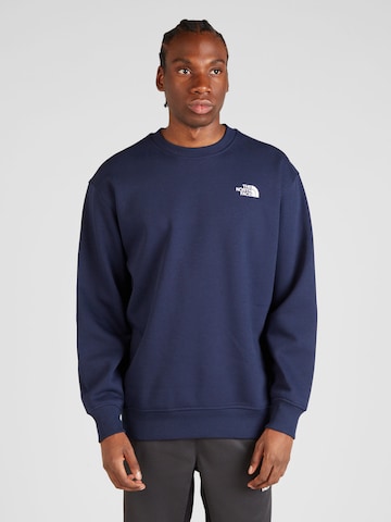 mėlyna THE NORTH FACE Megztinis be užsegimo 'Essential': priekis