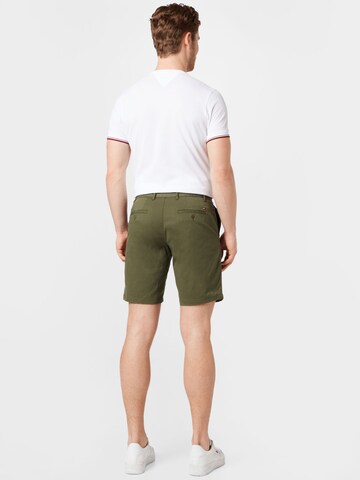 TOMMY HILFIGER - Regular Calças chino 'Brooklyn 1985' em verde