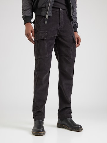 Regular Pantalon cargo 'Agent' ALPHA INDUSTRIES en gris : devant