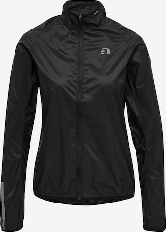 Veste de sport Newline en noir : devant