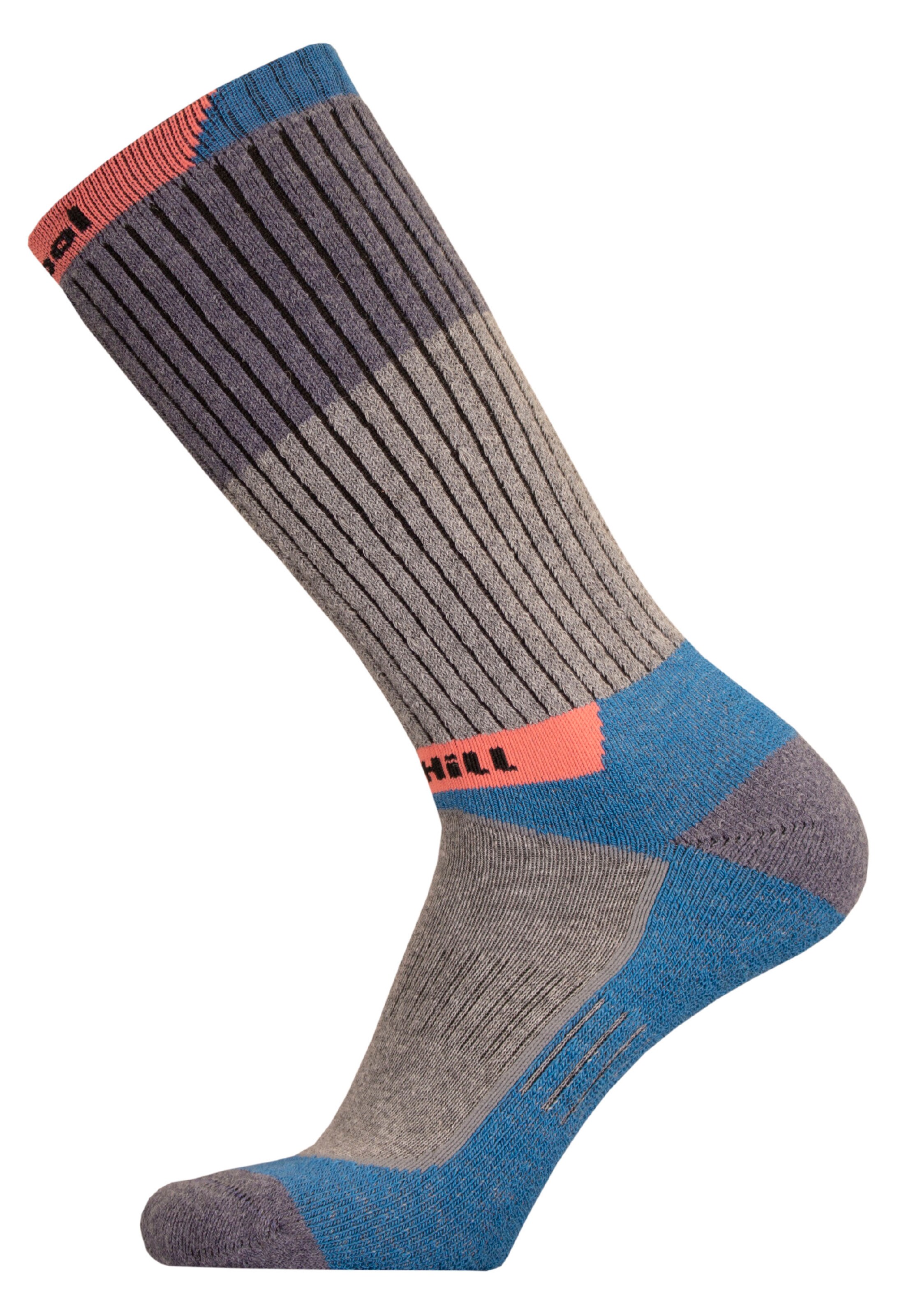 UphillSport Athletic Socks 'HETTA' in Grey: front