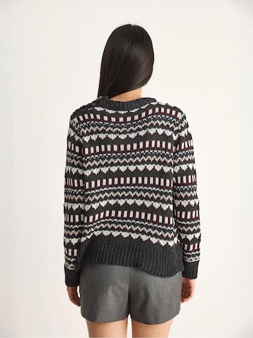 Pull-over 'Pullover' Bianco Lucci en gris