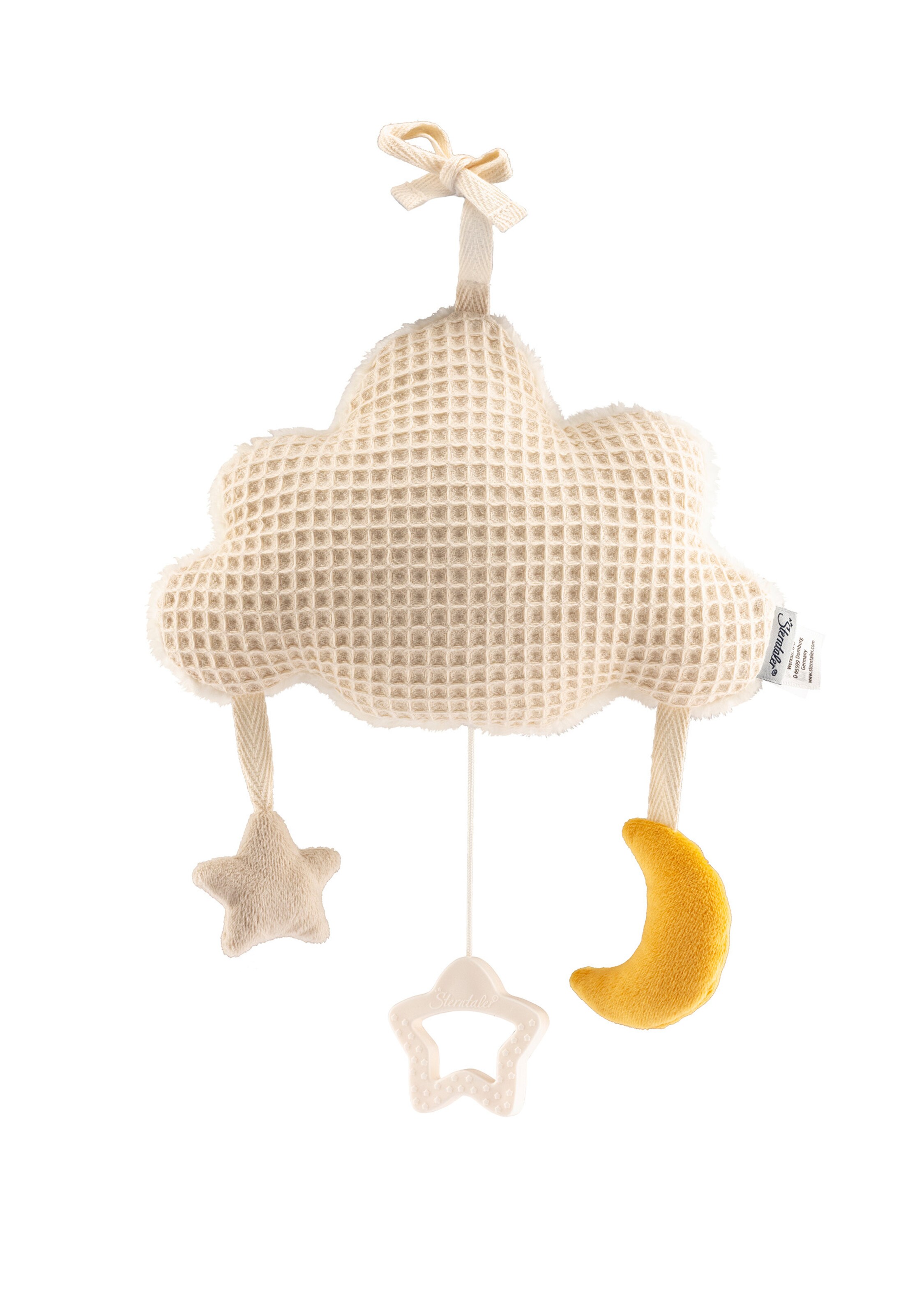 STERNTALER Stuffed animals 'Wolke' in Beige: front