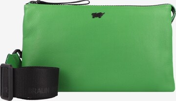 Borsa a tracolla 'Capri' di Braun Büffel in verde: frontale