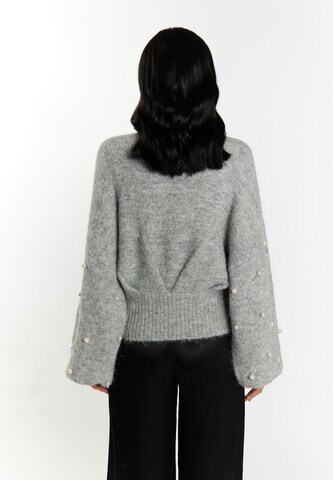 Pullover 'Dulcey' di faina in grigio