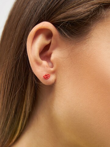 Boucles d'oreilles 'SECRET' Lulu Copenhagen en rouge