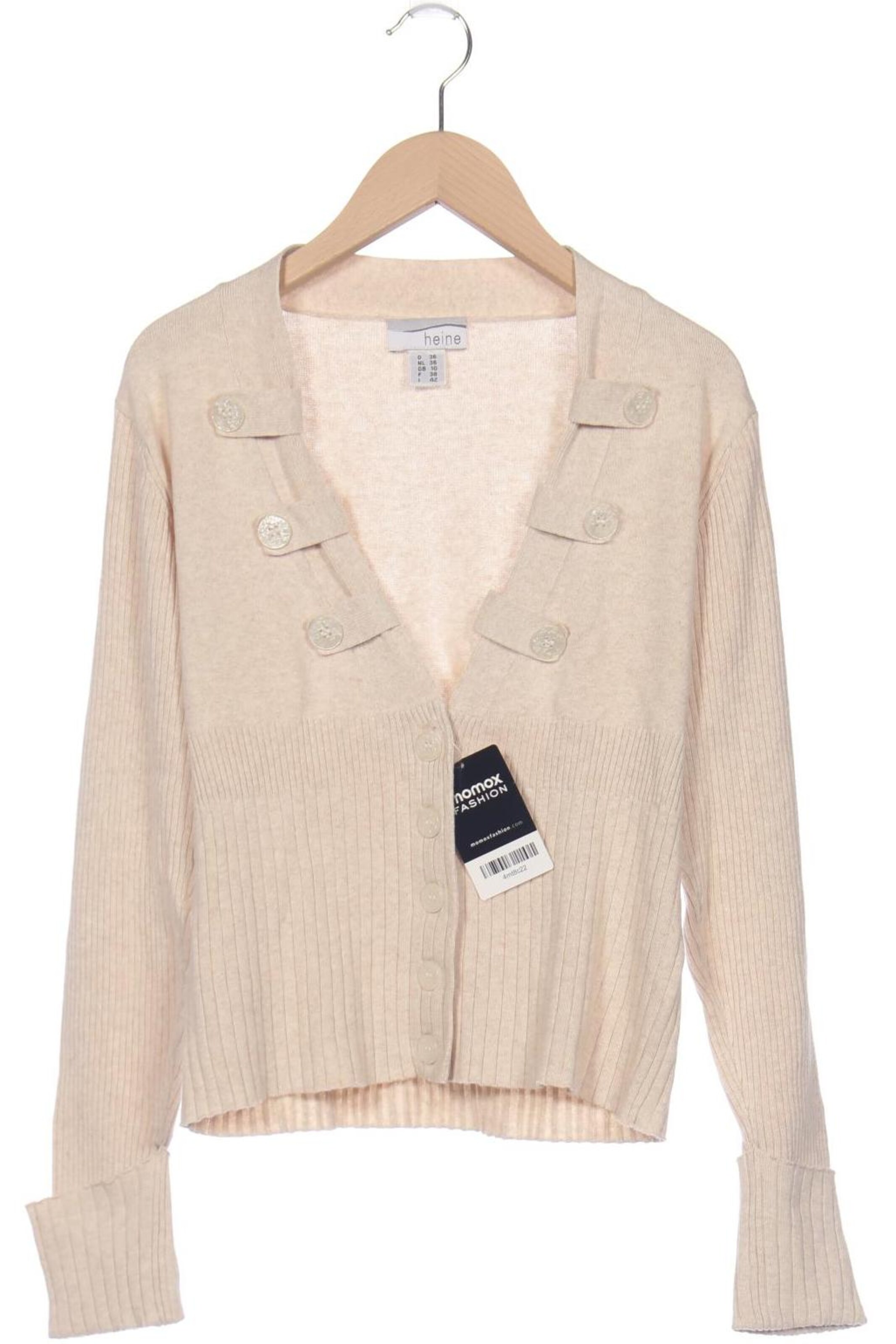 heine Sweater & Cardigan in S in Beige: front