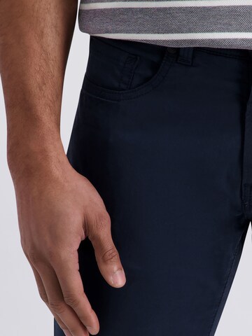 PIERRE CARDIN Tapered Chino trousers 'Lyon' in Blue