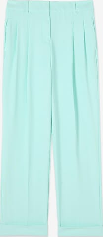 Regular Pantalon oltre en vert : devant