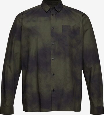 ESPRIT Regular fit Button Up Shirt in Green: front