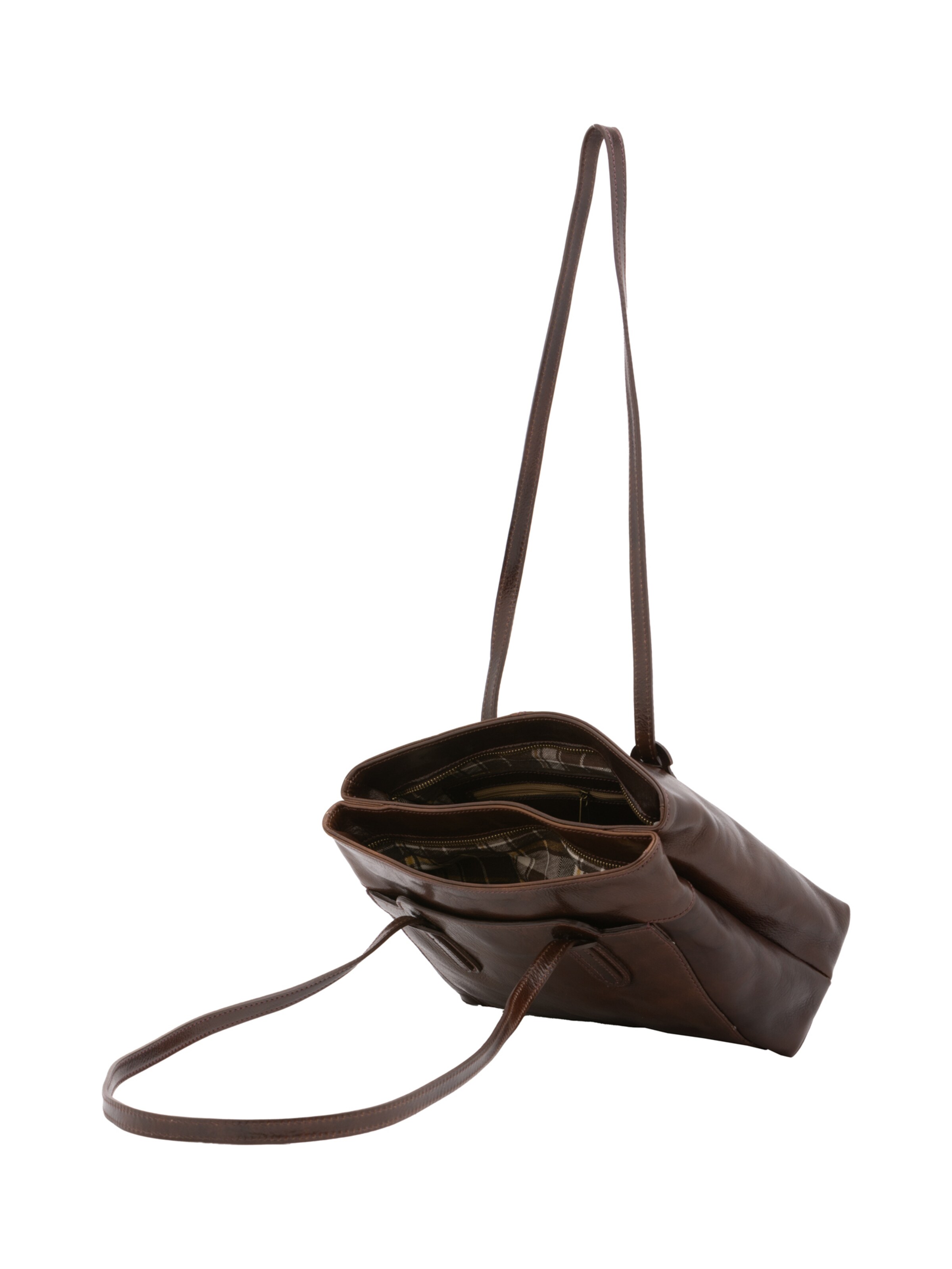 Viola Castellani Schoudertas in Bruin