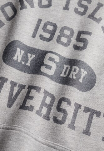 Sweat-shirt 'Athletic Essentials' Superdry en gris