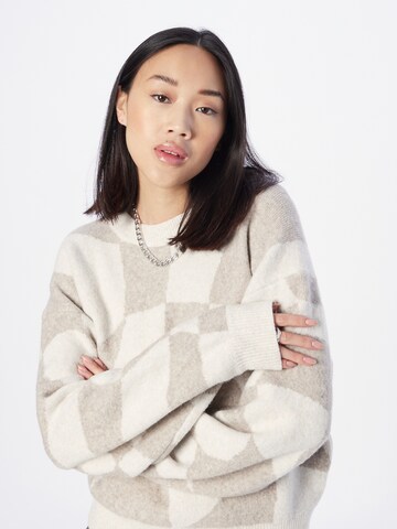 WEEKDAY Pullover 'Aggie' in Beige