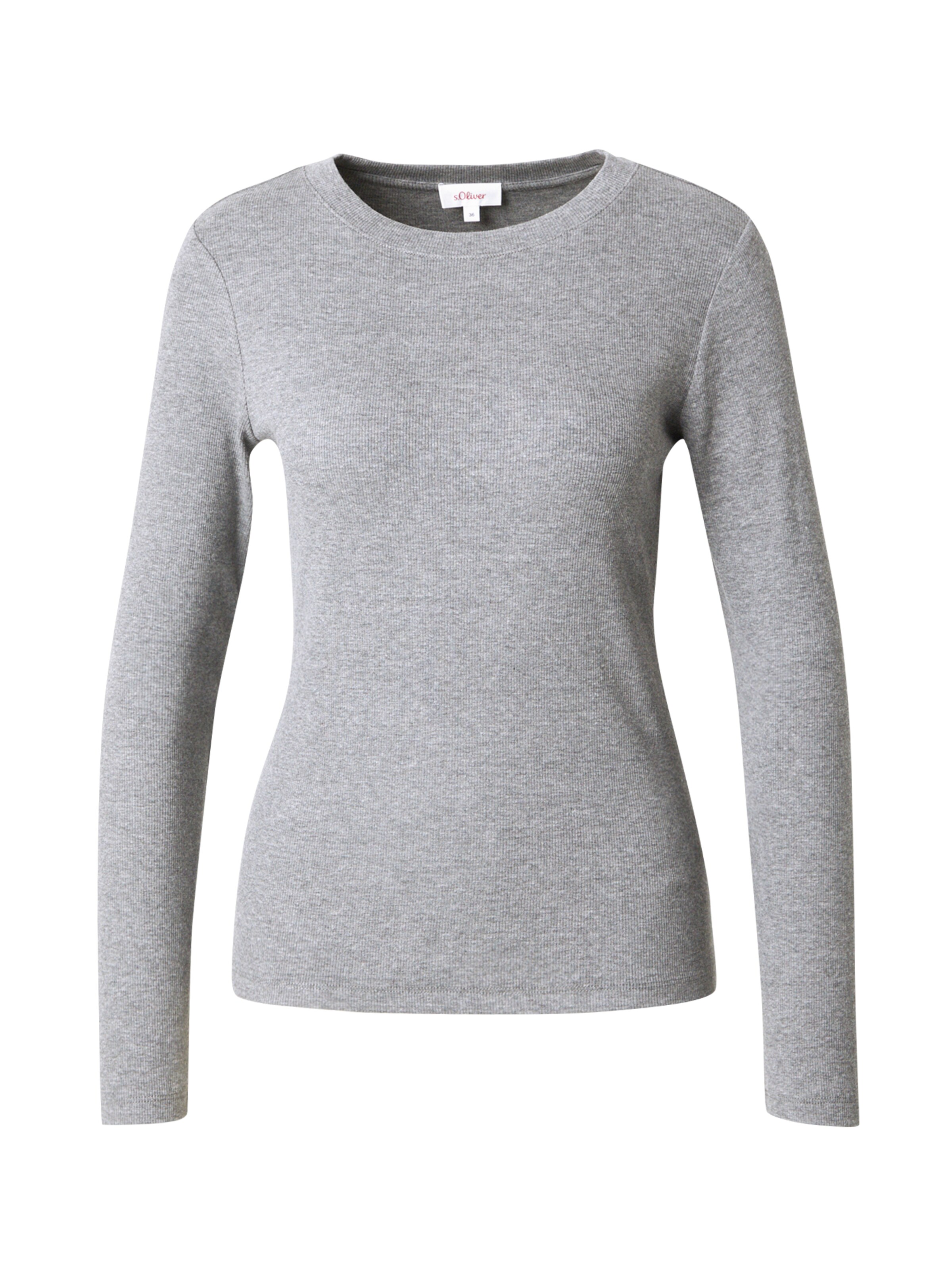 s.Oliver Shirt in Grey: front