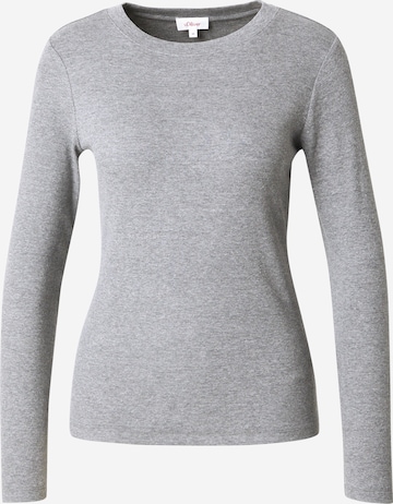 T-shirt s.Oliver en gris : devant