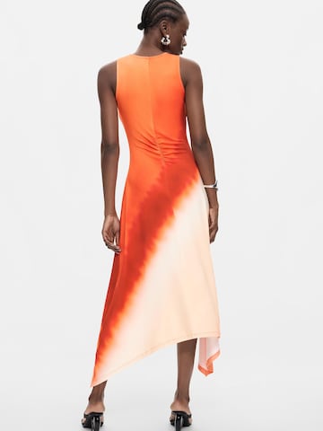 Desigual Kleid in Orange