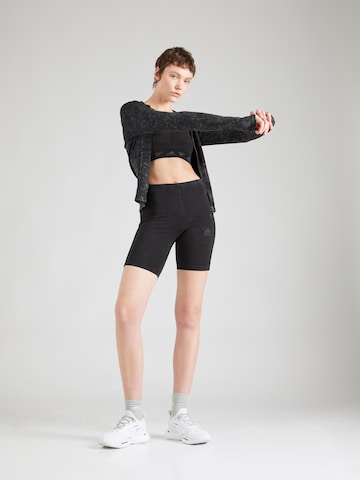 ADIDAS SPORTSWEAR - Skinny Calças de desporto 'All Szn Biker' em preto