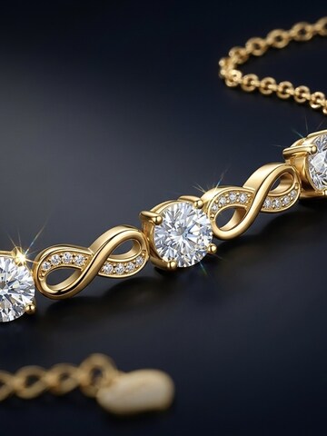 Bracelet 'INFINITY 14K GOLD' UNIQAL en or