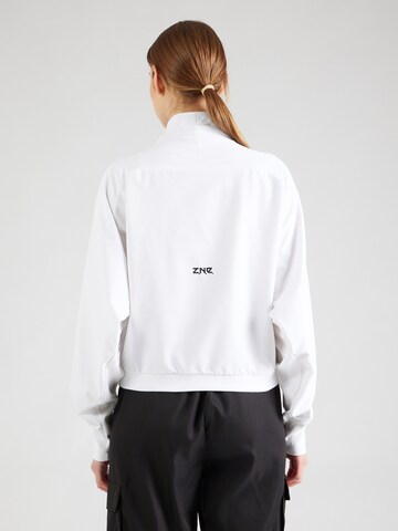 Sweat de sport 'W Z.N.E.' ADIDAS SPORTSWEAR en blanc