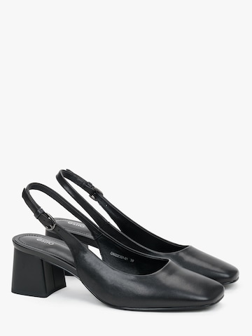 Estro Slingpumps '6022-1' in Zwart