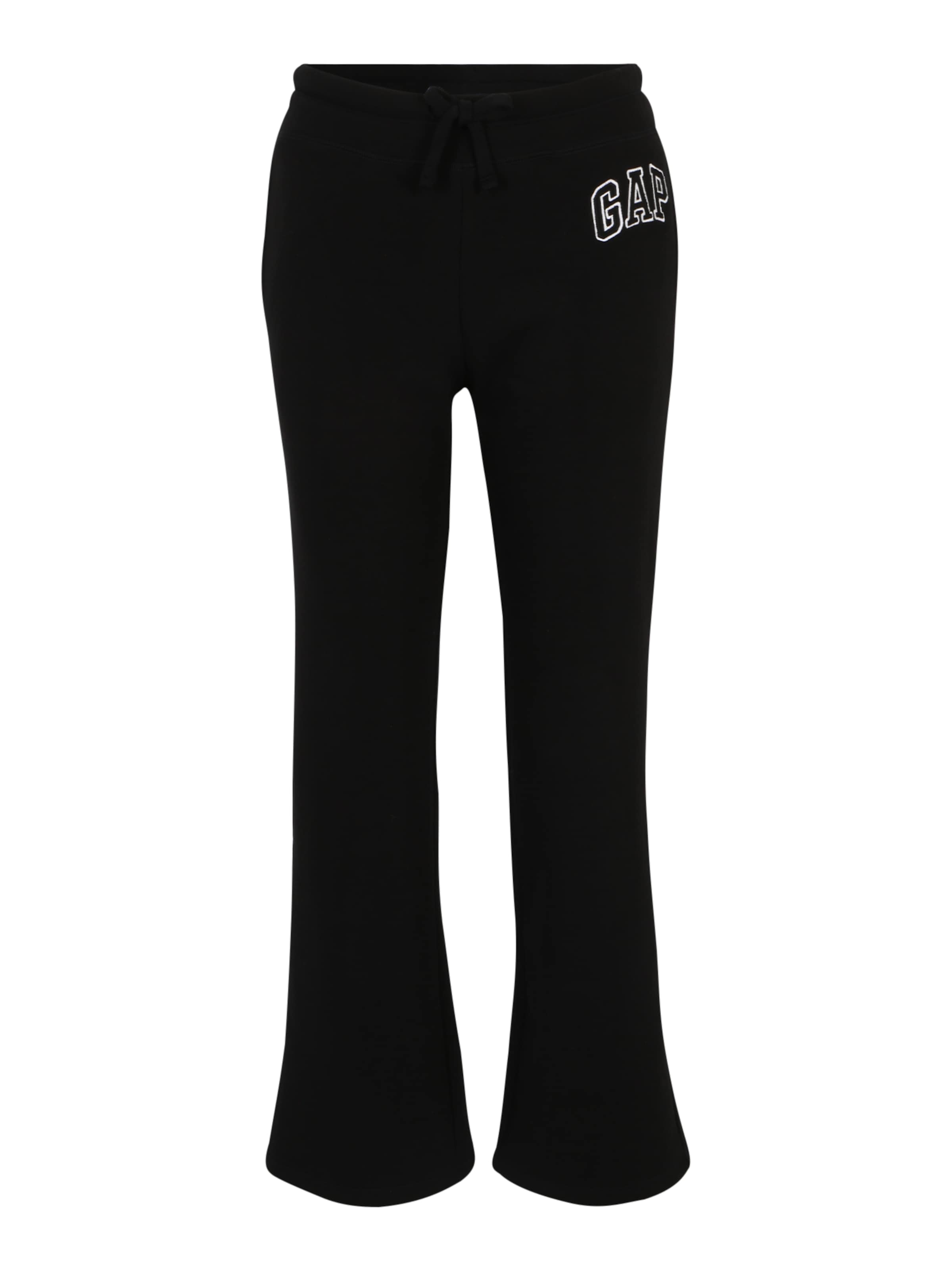 Gap Petite Alt laienev Püksid, värv must: eest vaates