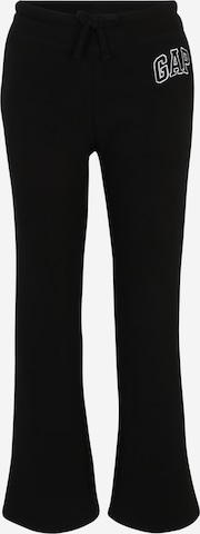 Bootcut Pantaloni di Gap Petite in nero: frontale