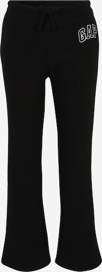 Pantaloni Gap Petite pe negru / alb, Vizualizare produs