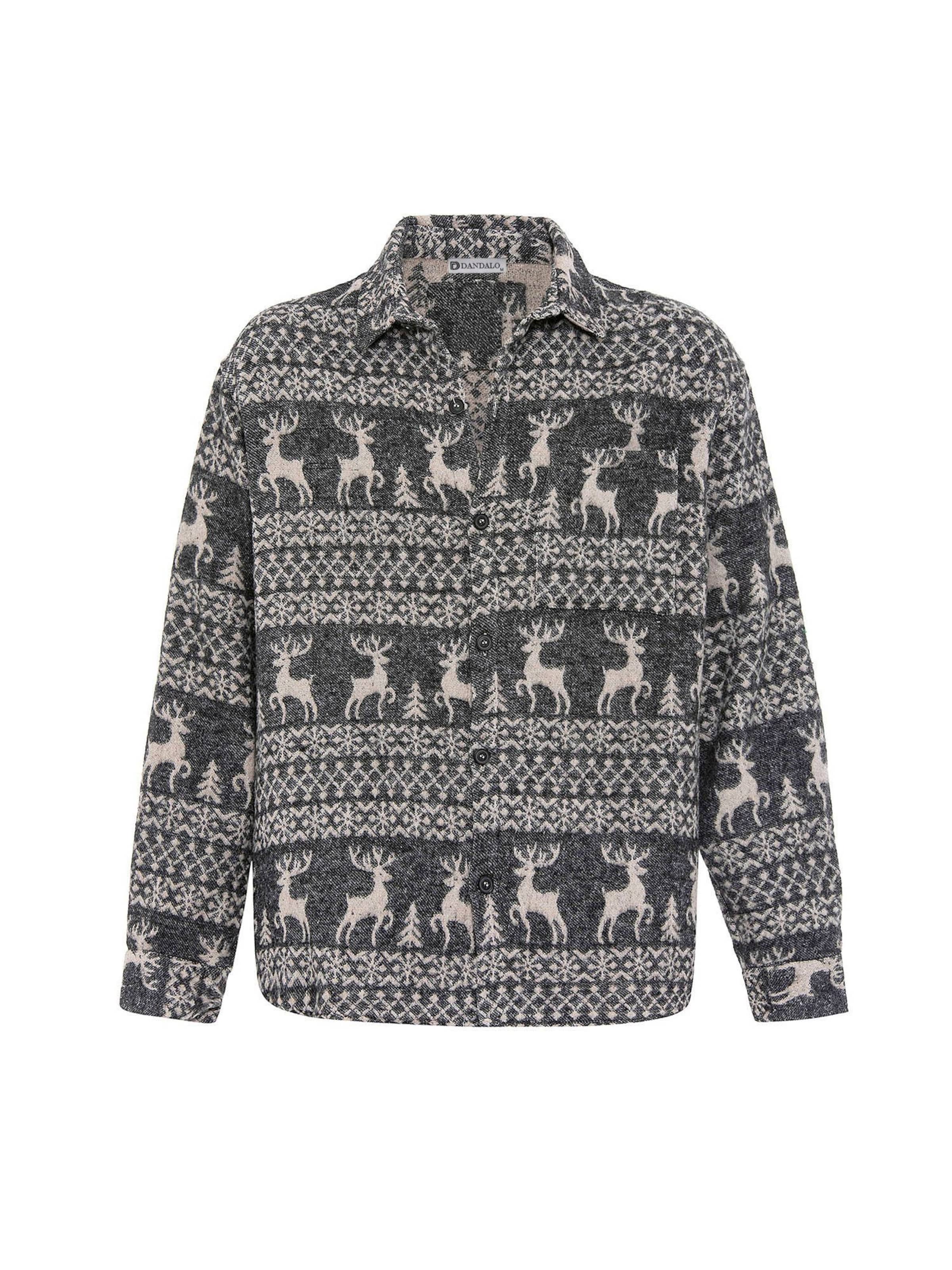 melns Dandalo Krekls: no priekšpuses