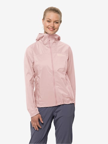 Giacca sportiva di JACK WOLFSKIN in rosa: frontale