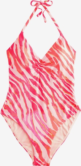 Next Uimapuku värissä vaaleanpunainen / valkoinen, Tuotenäkymä