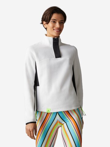 Bogner Fire + Ice Sportpullover 'Letty' in Weiß: Vorderseite