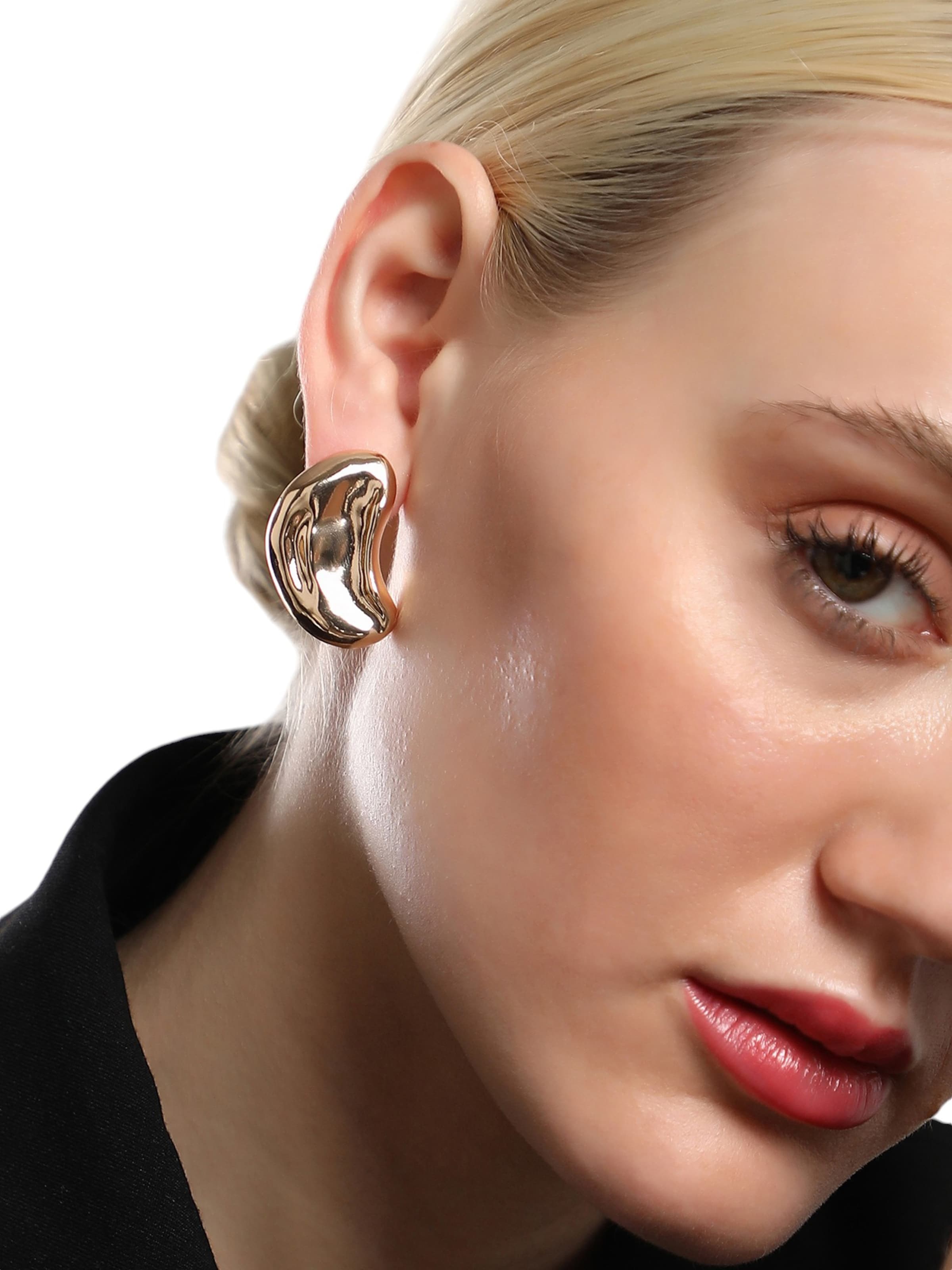 SOHI Fülbevalók 'Nichole' - arany: elől