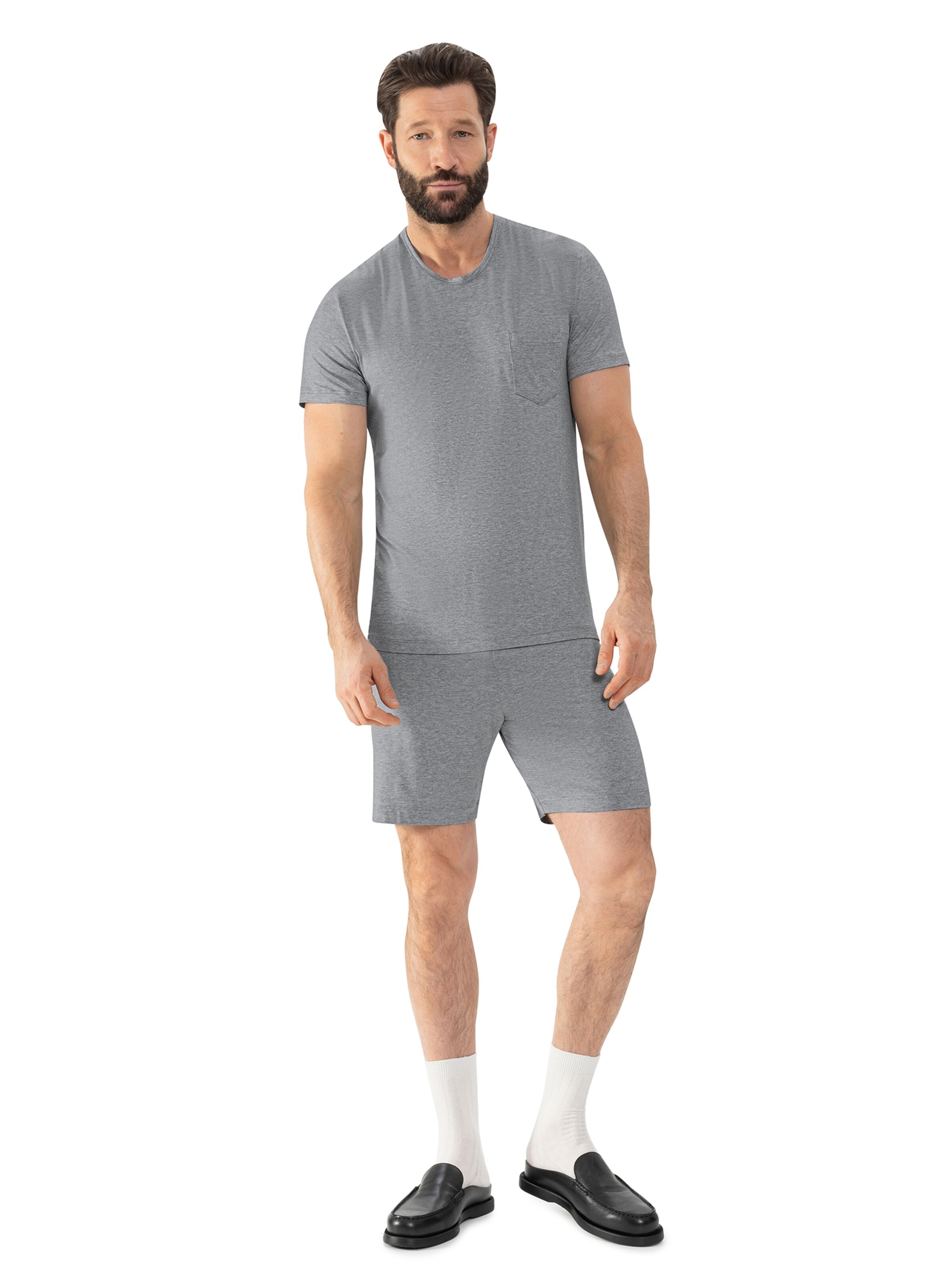 Pantalon de pyjama 'Easy Night' Mey en gris