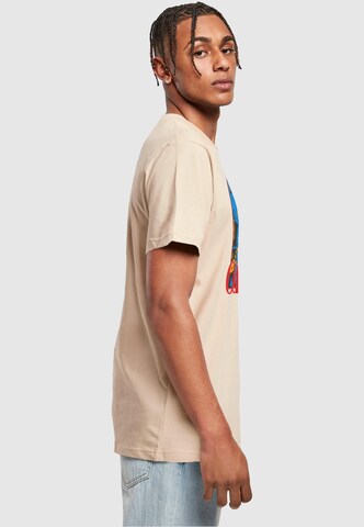 T-Shirt 'Naughty By Nature - OPP' Merchcode en beige