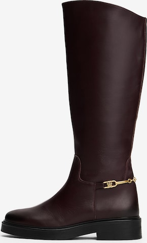 TOMMY HILFIGER Boot in Brown: front