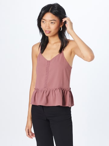 ABOUT YOU Blouse 'Sastra' in Pink: front