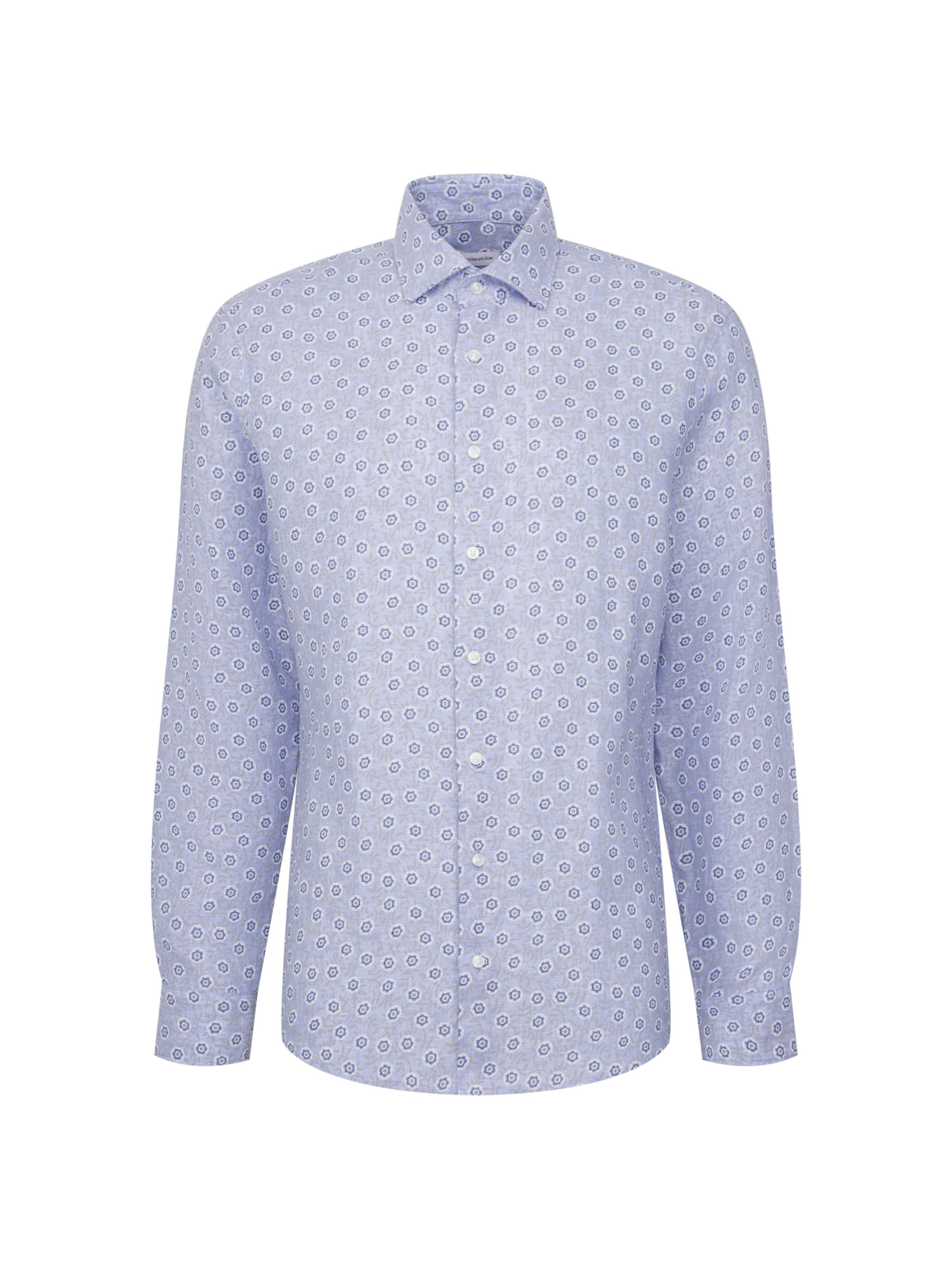 Fit confort Chemise SEIDENSTICKER en bleu : devant