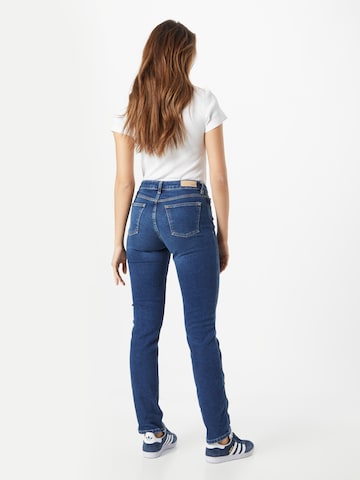 ESPRIT Slimfit Jeans i blå