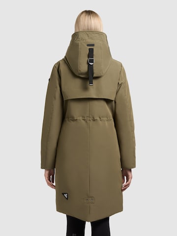 khujo Winter Coat 'Webb' in Green