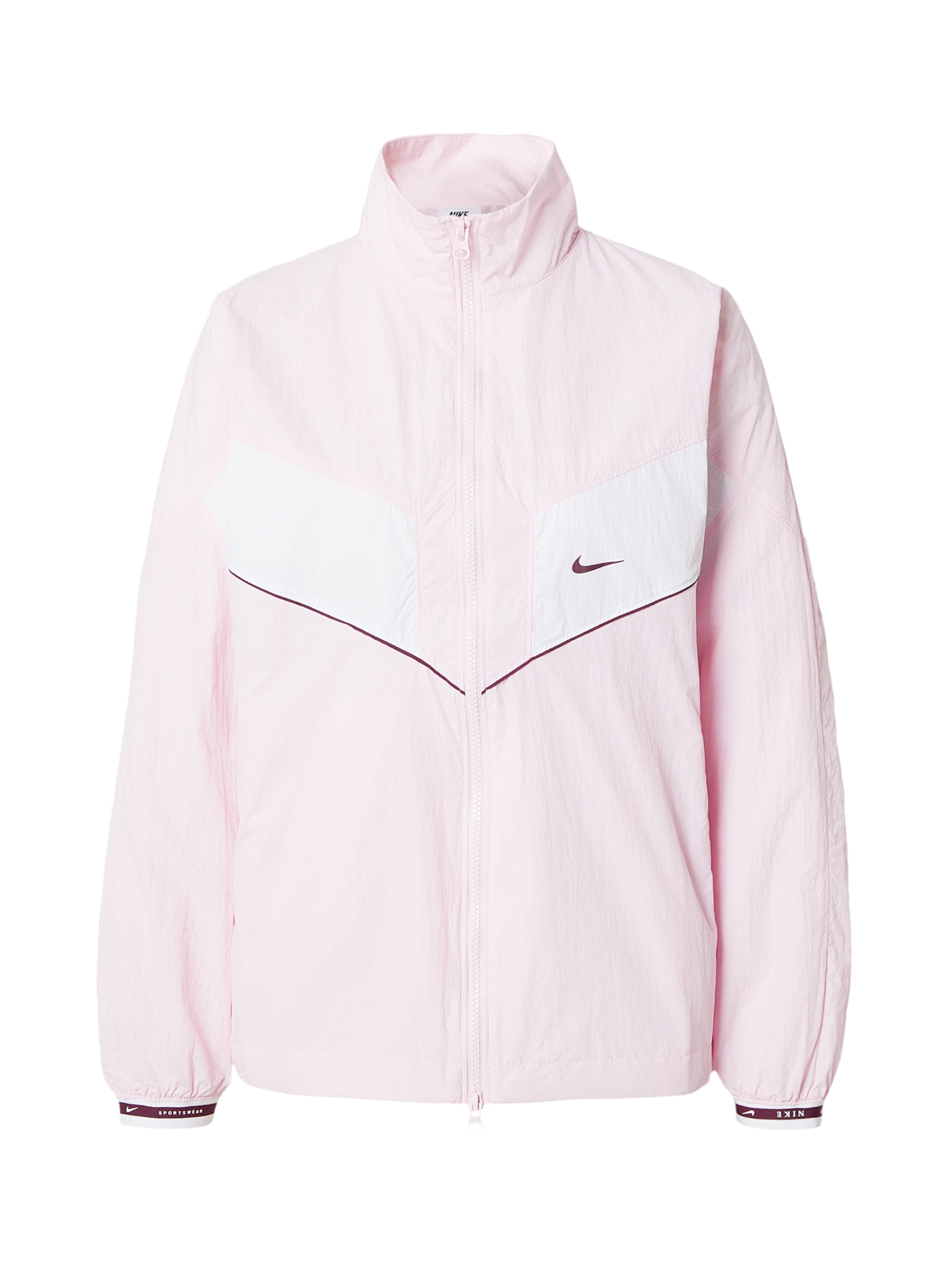 Nike Sportswear Tussenjas in Roze: voorkant