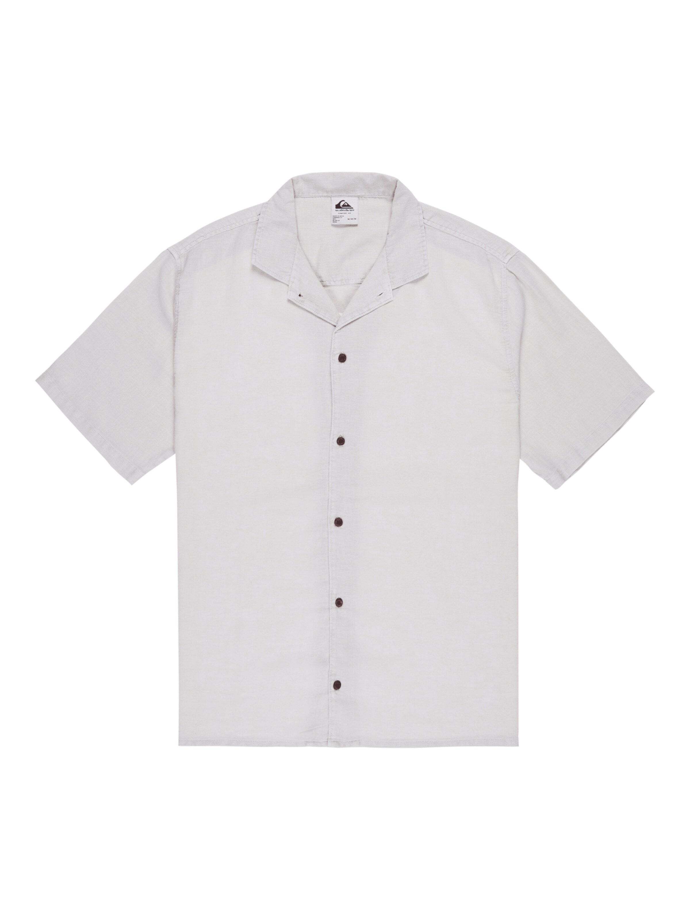 QUIKSILVER Hemd 'Sunrise' in Weiß: Vorderseite