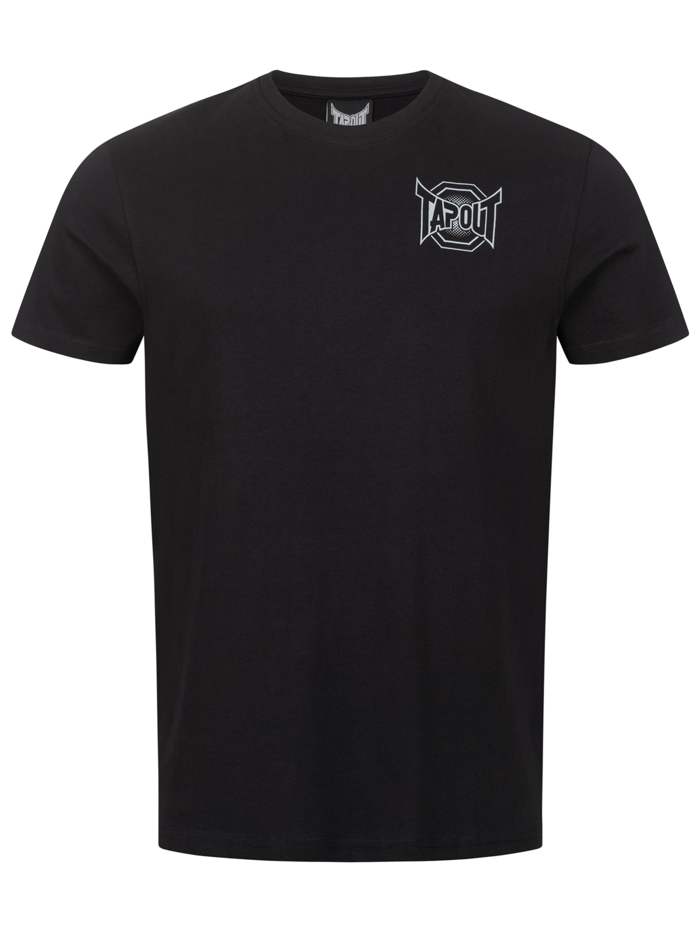 Maglietta 'Punkass Tee' di Tapout in nero: frontale