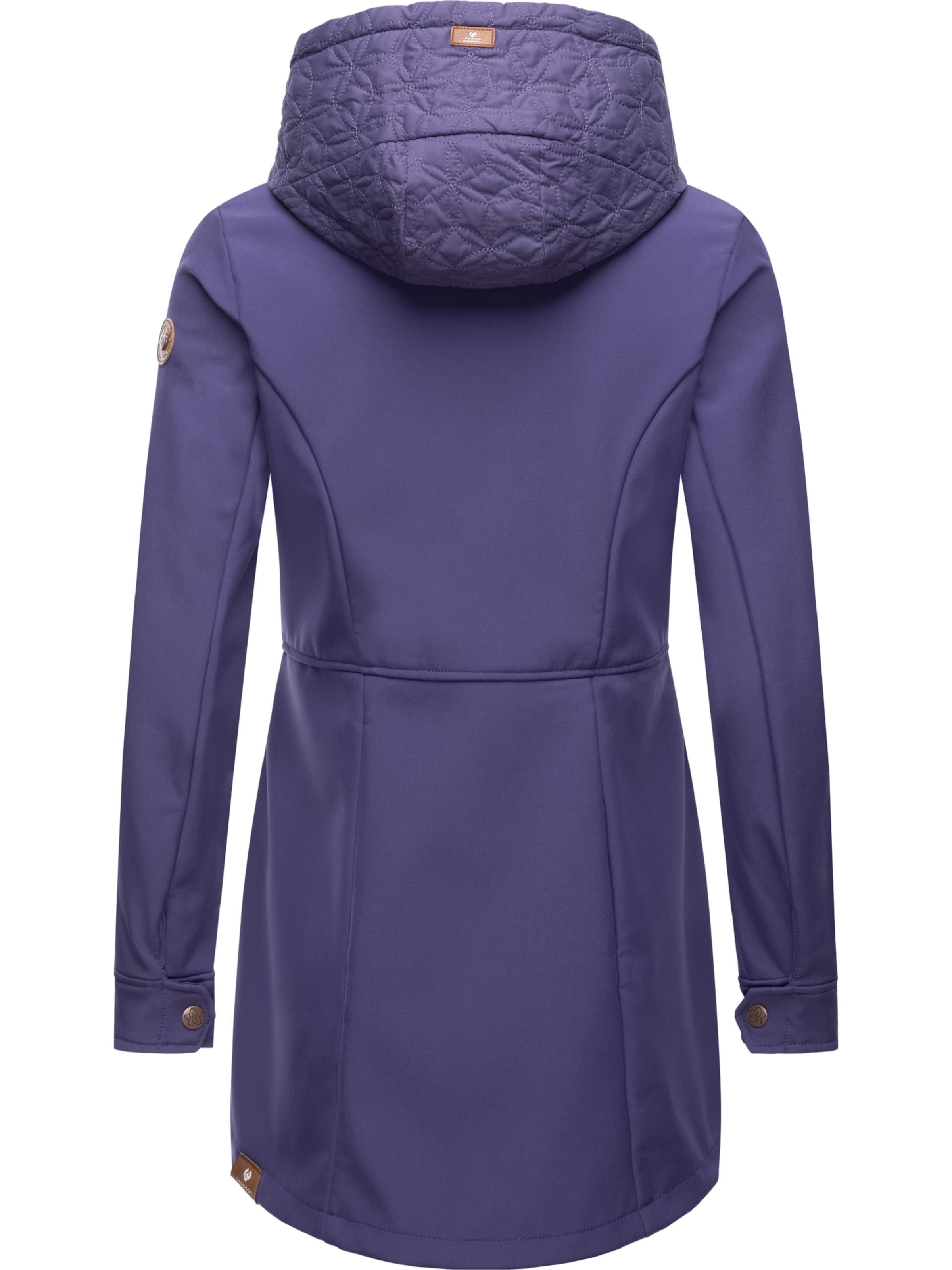 Ragwear Raincoat 'Ybela' in Purple