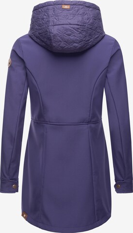 Manteau fonctionnel 'Ybela' Ragwear en violet