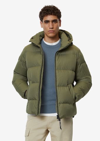 Marc O'Polo Зимняя куртка в Зеленый: спереди